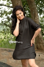 Nikesha Patel Hot in Black Saree