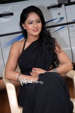 Nikesha Patel Hot in Black Saree