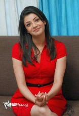 Kajal Agarwal New Hot Photo Stills in Red Dress 25CineFrames