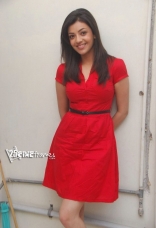 Kajal Agarwal New Hot Photo Stills in Red Dress 25CineFrames