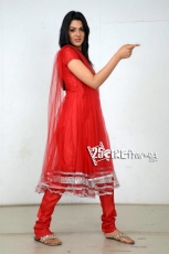 Sakshi Chowdary Latest Hot Photos in Red Dress