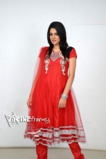 Sakshi Chowdary Latest Hot Photos in Red Dress