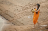 22-Archana-latest-Hot-Wet-in-Rain-Photos-in-Orange-dress