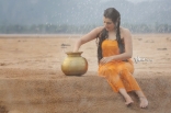 25-Archana-latest-Hot-Wet-in-Rain-Photos-in-Orange-dress