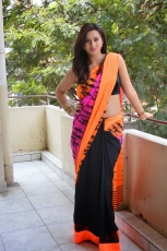 Isha Chawla Latest Hot Navel  Saree Photos Stills