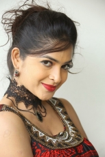 Madhumitha Gorgeous Looking Photos in Red and Black dress