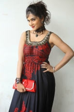 Madhumitha Gorgeous Looking Photos in Red and Black dress