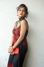 Madhumitha Gorgeous Looking Photos in Red and Black dress