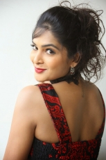 Madhumitha Gorgeous Looking Photos in Red and Black dress