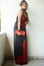 Madhumitha Gorgeous Looking Photos in Red and Black dress