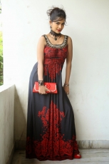 Madhumitha Gorgeous Looking Photos in Red and Black dress