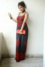 Madhumitha Gorgeous Looking Photos in Red and Black dress