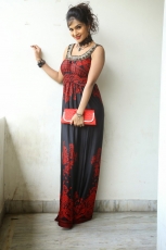 Madhumitha Gorgeous Looking Photos in Red and Black dress