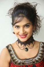 Madhumitha Gorgeous Looking Photos in Red and Black dress