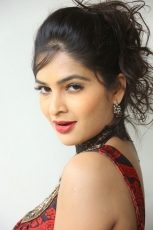 Madhumitha Gorgeous Looking Photos in Red and Black dress