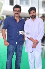 Pawan Kalyan And Venkatesh Gopala Gopala New Movie Launch Photos