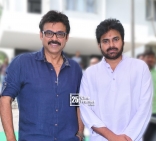 Pawan Kalyan And Venkatesh Gopala Gopala New Movie Launch Photos