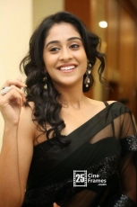 Regina Cassandra Spicy Hot Photos in Black Saree 25CineFrames