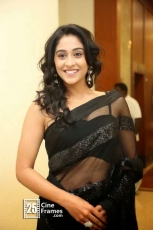 Regina Cassandra Spicy Hot Photos in Black Saree 25CineFrames