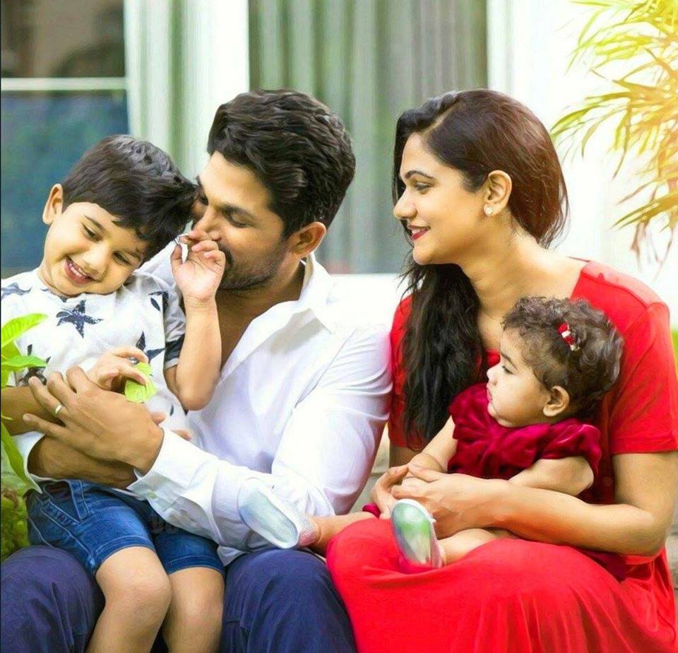 Image result for allu arjun family