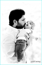 Allu Arjun Sneha Reddy Son Allu Ayaan Latest New HD Photos