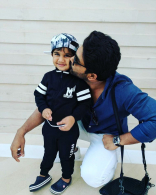 Allu Arjun Sneha Reddy Son Allu Ayaan Latest New HD Photos