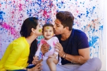 Allu Arjun Sneha Reddy Son Allu Ayaan Latest New HD Photos