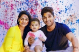 Allu Arjun Sneha Reddy Son Allu Ayaan Latest New HD Photos