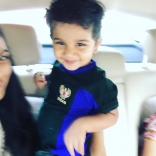 Allu Arjun Sneha Reddy Son Allu Ayaan Latest New HD Photos