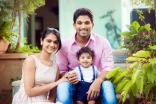 Allu Arjun Sneha Reddy Son Allu Ayaan Latest New HD Photos