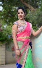 Anchor Anasuya Latest Half Saree Stills