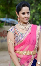 Anchor Anasuya Latest Half Saree Stills