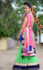 Anchor Anasuya Latest Half Saree Stills