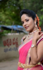 Anchor Anasuya Latest Half Saree Stills