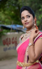 Anchor Anasuya Latest Half Saree Stills