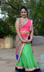 Anchor Anasuya Latest Half Saree Stills