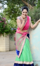 Anchor Anasuya Latest Half Saree Stills