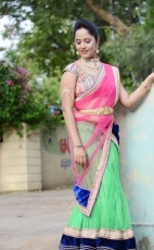 Anchor Anasuya Latest Half Saree Stills