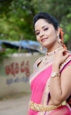 Anchor Anasuya Latest Half Saree Stills