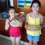Mahesh Babu’s Daughter Sitara Ghattamaneni Pizza making New Latest Photos