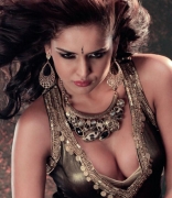 13-Nathalia-Kaur-Hot-PhotoShoot-in-Gold-and-Black-Dress