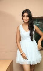 Pooja Hegde Latest White Frock Skirt Photos