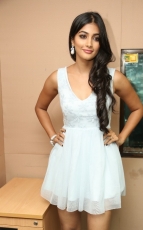 Pooja Hegde Latest White Frock Skirt Photos