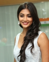 Pooja Hegde Latest White Frock Skirt Photos