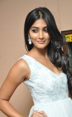 Pooja Hegde Latest White Frock Skirt Photos