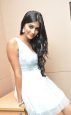 Pooja Hegde Latest White Frock Skirt Photos