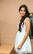 Pooja Hegde Latest White Frock Skirt Photos