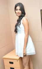 Pooja Hegde Latest White Frock Skirt Photos