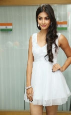 Pooja Hegde Latest White Frock Skirt Photos