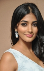 Pooja Hegde Latest White Frock Skirt Photos